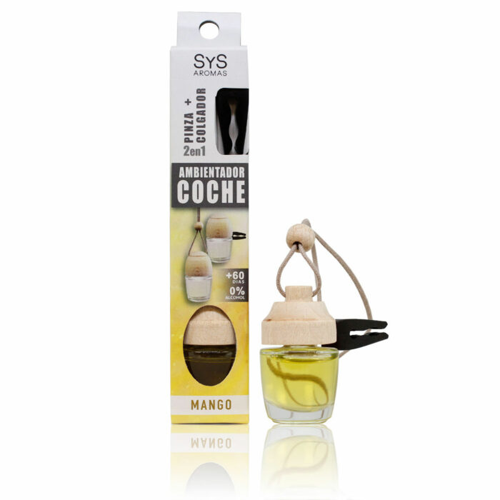 aromaterapia AMBIENTADOR COCHE STYLE PINZA MANGO 7ML