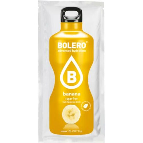 bebidas solubles BOLERO PLATANO CON STEVIA SOBRE 9GR