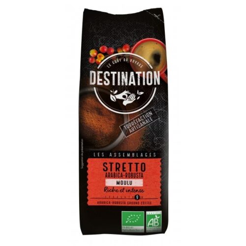 bebidas solubles CAFE STRETTO ITALIANO ARABICA ROBUSTA MOLIDO 250G