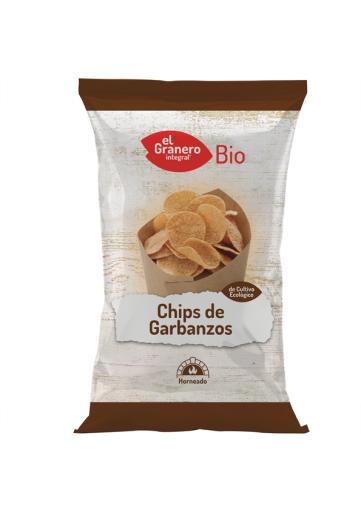 aperitivos y frutos secos CHIPS DE GARBANZOS BIO, 80 g