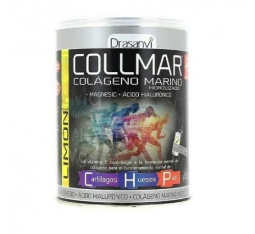 huesos y articulaciones COLLMAR COLAGENO MARINO VITAM C + ACID HIALURONICO SABOR LIMON 300 GR