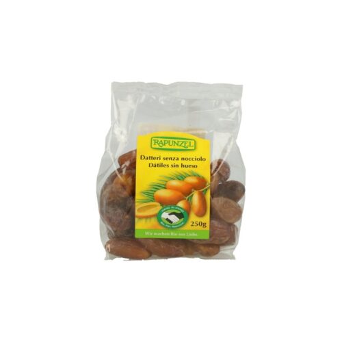 aperitivos y frutos secos DATILES SIN HUESO RAPUNZEL 250 G