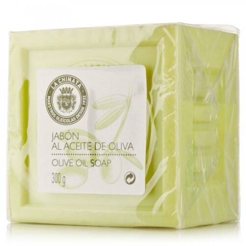 línea corporal JABON AL ACEITE DE OLIVA 300GR