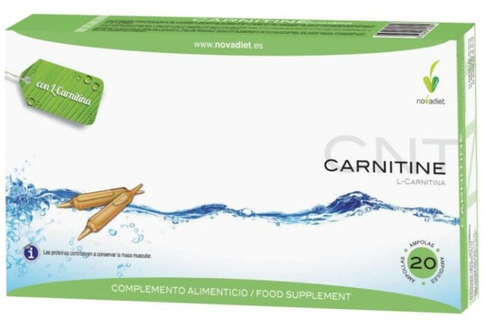 control de peso L-CARNITINA 20 AMPOLLAS