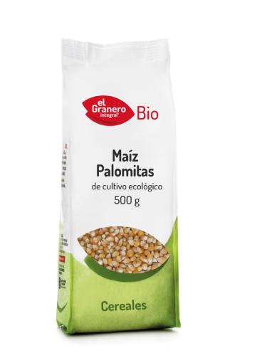 copos, mueslis y salvados MAIZ PARA PALOMITAS BIO, 500 g