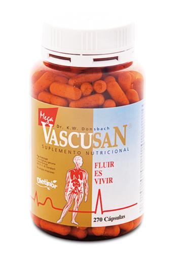 sistema circulatorio MEGA VASCUSAN, 270 cap, 230 g