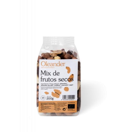 aperitivos y frutos secos MIX DE FRUTOS SECOS BIO 200GR