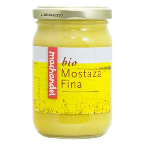 sales, condimentos y salsas MOSTAZA FINA BIO 200G