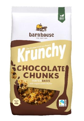 copos, mueslis y salvados MUESLI KRUNCHY CHOCOLATE CHUNKS BIO 500 G