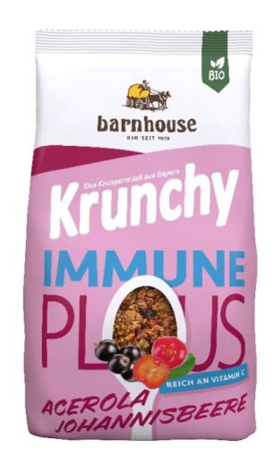 copos, mueslis y salvados MUESLI KRUNCHY IMMUNE PLUS GROSELLA ACEROLA BIO 325G