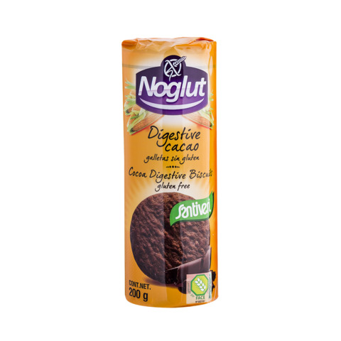 celiacos NOGLUT GALLETAS DIGESTIVE CACAO