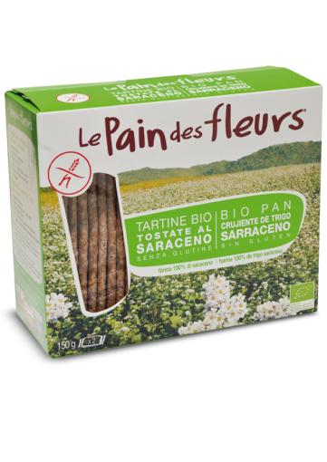 pan PAN DE FLORES DE TRIGO SARRACENO SIN GLUTEN BIO 150 g