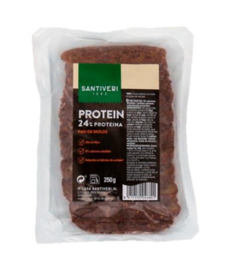 pan PAN DE MOLDE PROTEICO 250 GRS 24% PROTEINA