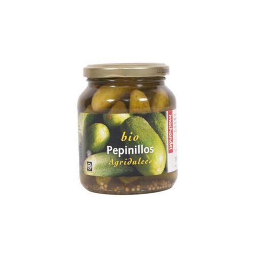 conservas PEPINILLOS AGRIDULCES BIO 350G