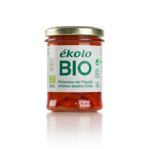 conservas PIMIENTO DEL PIQUILLO EXTRA ENTERO BIO 185G