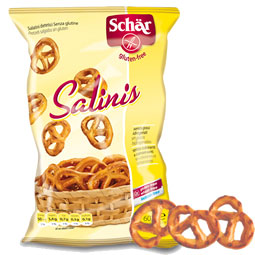 celiacos SALINIS - PRETZEL 60 gr.