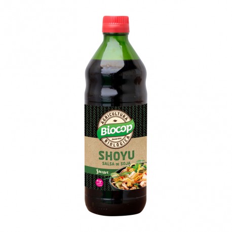 sales, condimentos y salsas SALSA SOJA SHOYU BIO 500 ML