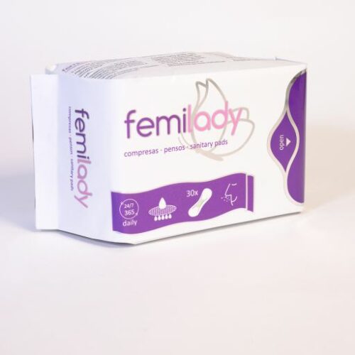 higiene intima SALVASLIP FEMILADY 30UDS