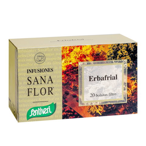 plantas en filtro SANAFLOR INFUSION ERBAFRIAL 20 FILTROS