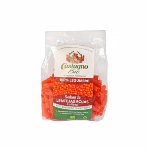 arroz y pasta SEDANIS 100% LENTEJA ROJA ECO 250G