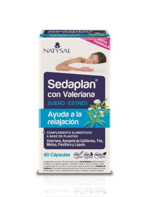 sistema nervioso SEDAPLAN CON VALERIANA 40 CAPS