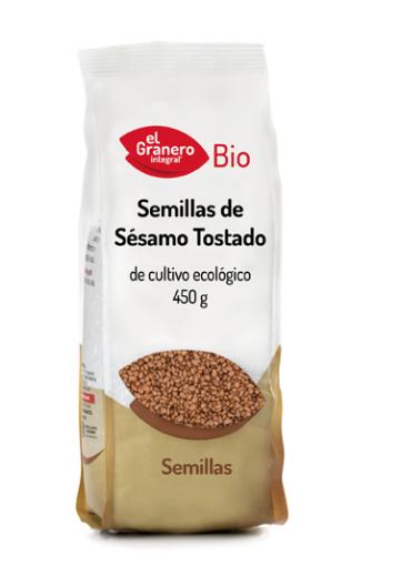 granos y semillas SEMILLAS DE SESAMO TOSTADO BIO, 400 g