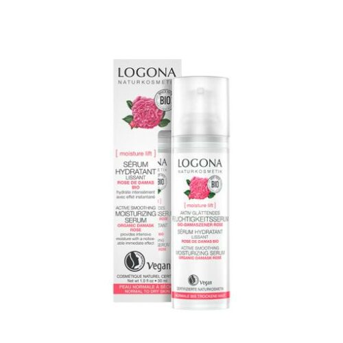 línea facial SERUM HIDRATANTE ALISADOR ROSA DAMASCENA BIO 30ML