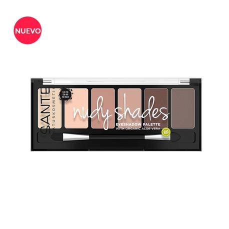 maquillaje SOMBRA OJOS PALETA 6 COLORES 01 NUDY SHADES BIO