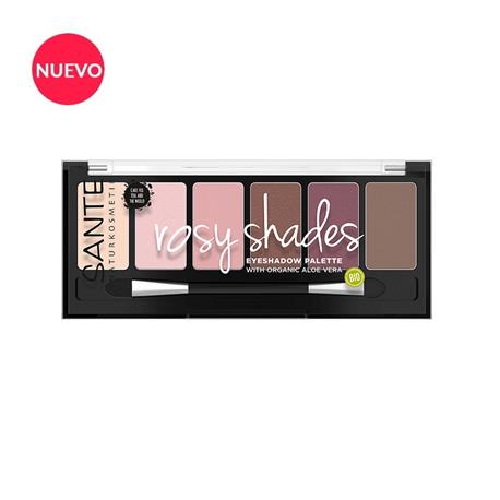 maquillaje SOMBRA OJOS PALETA 6 COLORES ROSY SHADES BIO