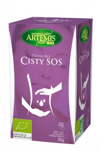 plantas en filtro TISANA CISTY SOS BIO 30 GRS