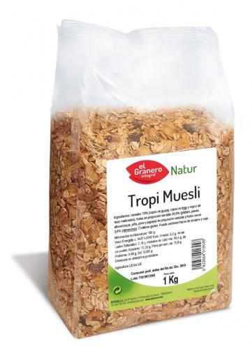 copos, mueslis y salvados TROPI MUESLI, 1 Kg