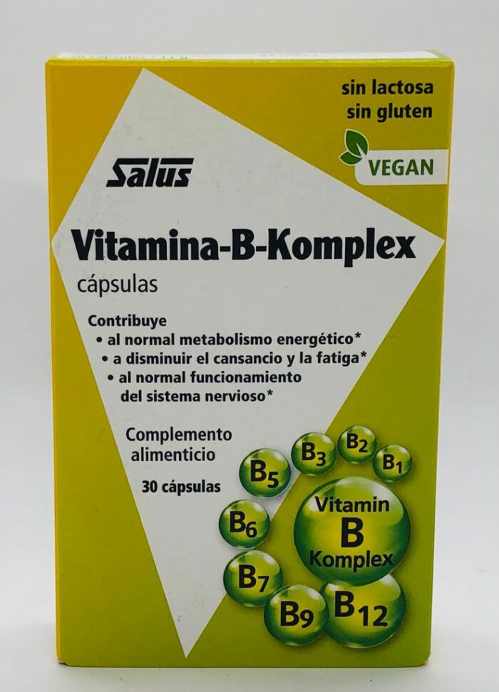 vitaminas VITAMINA B-COMPLEX 30 CAPSULAS