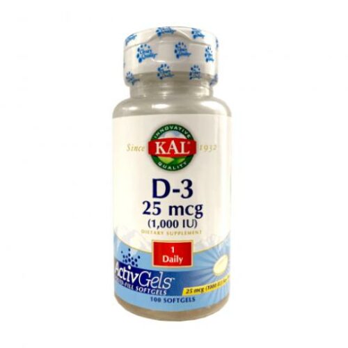 vitaminas VITAMINA D3 25MCG 1000UI 100 PERLAS