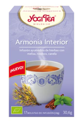 plantas en filtro YOGI TEA ARMONIA INTERIOR 17 FILTROS BIO