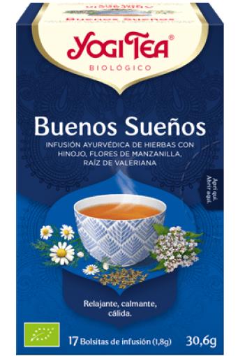 plantas en filtro YOGI TEA BUENOS SUEÑOS BIO 17 FILTROS