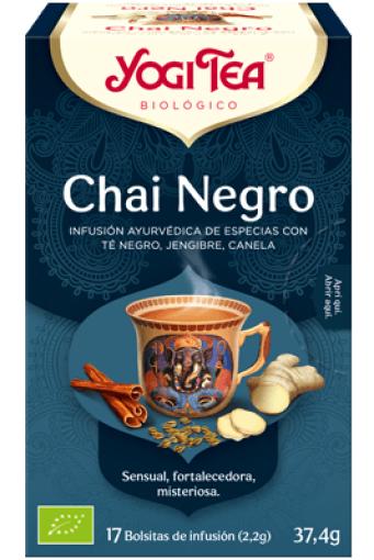 plantas en filtro YOGI TEA CHAI NEGRO BIO 17 FILTROS