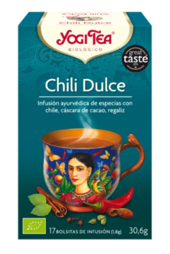 plantas en filtro YOGI TEA CHILI DULCE 17 FILTROS BIO