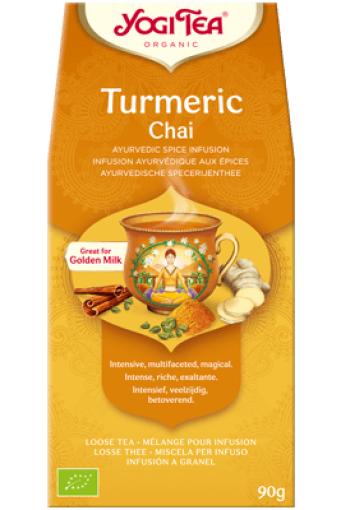 plantas en bolsa YOGI TEA CURCUMA CHAI BIO 90GR