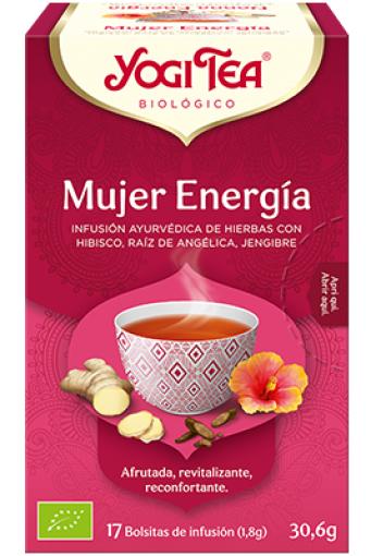 plantas en filtro YOGI TEA MUJER ENERGIA BIO 17 FILTROS