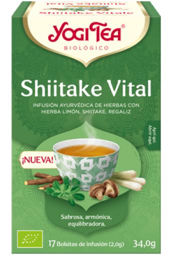 plantas en filtro YOGI TEA SHIITAKE VITAL 20 FILTROS BIO