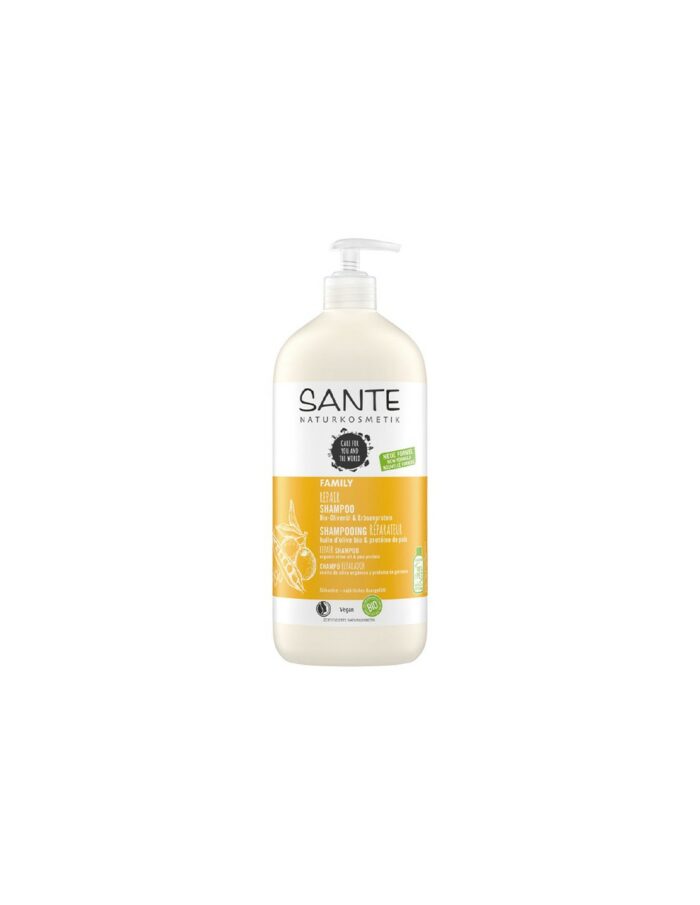 línea capilar CHAMPU REPARADOR FAMILY OLIVA Y PROTEINA DE GUISANTE BIO 950ML