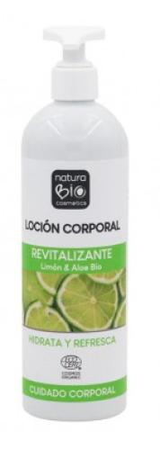 línea corporal LOCION REVITALIZANTE LIMON Y ALOE BIO 500ML