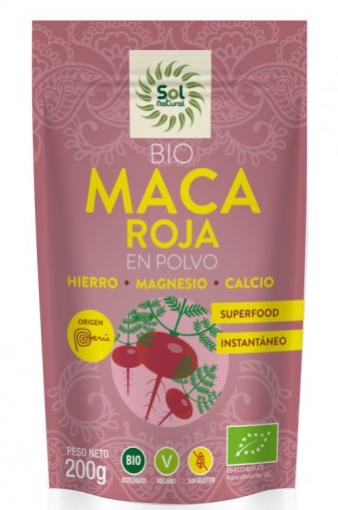 plantas en polvo MACA ROJA EN POLVO 200 GRS