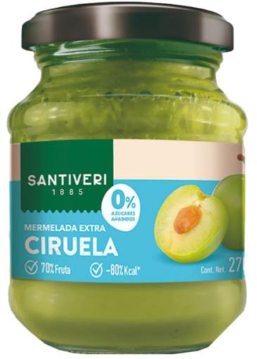 mermeladas MERMELADA EXTRA CIRUELA 0% AZUCARES 270 GRS