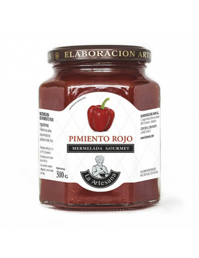 mermeladas MERMELADA GOURMET PIMIENTO ROJO S/GLUTEN 110GR