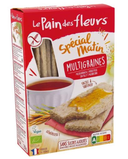 pan PAN DE FLORES ESPECIAL MATIN MULTICEREAL S/G BIO 230 GR