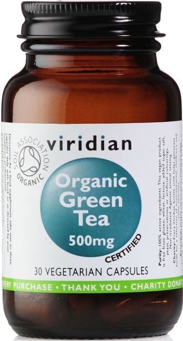 antioxidantes TE VERDE ORGANICO 500,G 30 CAP. VEG.