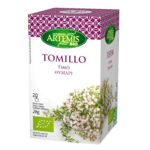 plantas en filtro TOMILLO BIO 20FILTROS