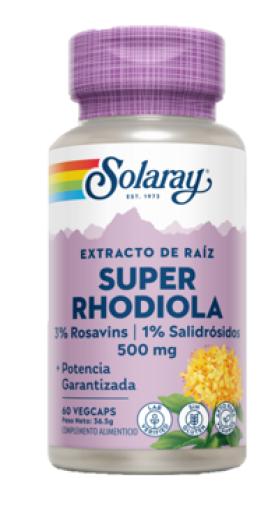 sistema nervioso SUPER RHODIOLA 60 CAP VEG