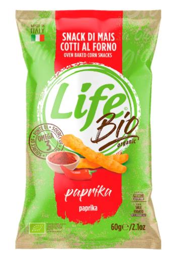 aperitivos y frutos secos SNACK DE MAIZ Y PAPRIKA BIO SIN GLUTEN 60G